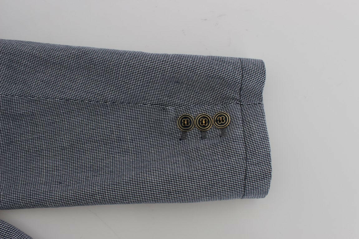 Blazer bleu élégant à double boutonnage Master Coat