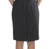 BENCIVENGA Gray Stretch Suit Sheath Dress & Blazer Set