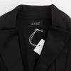 Exte Black Stretch Single Breasted Blazer Jacket