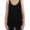 PLEIN SUD Black Stretch Sleeveless Blouse