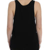 PLEIN SUD Black Stretch Sleeveless Blouse