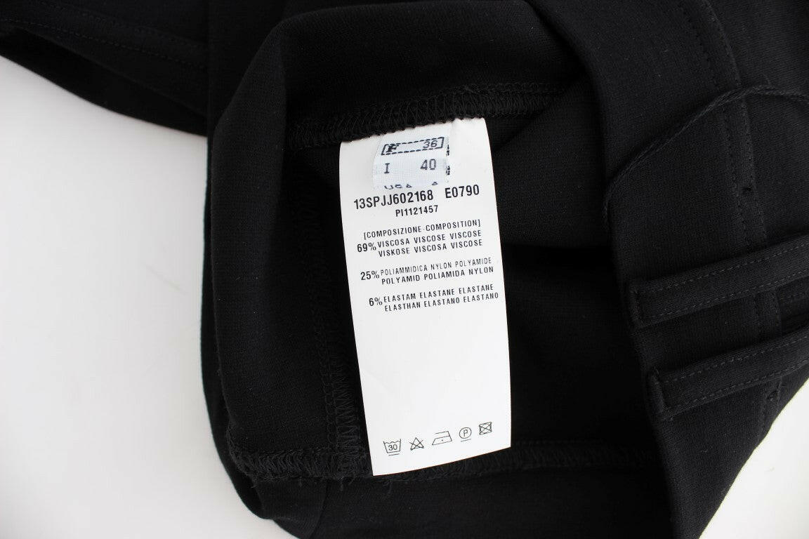 PLEIN SUD Élégante jupe crayon noire pour un look chic