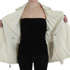 PLEIN SUD White Trench Coat Jacket