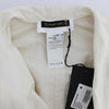 PLEIN SUD White Trench Coat Jacket