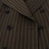 Dolce & Gabbana Multicolor Stripes Double Breasted Blazer