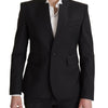 Blazer élégant en laine à simple boutonnage Dolce &amp; Gabbana