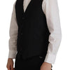 Dolce & Gabbana Black Jacket Vest 2 Piece MARTINI Blazer