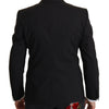 Veste blazer noire élégante coupe slim Dolce &amp; Gabbana
