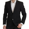 Veste blazer noire élégante coupe slim Dolce &amp; Gabbana