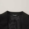 Veste blazer noire élégante coupe slim Dolce &amp; Gabbana