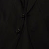 Dolce & Gabbana Black Cotton Single Breasted Blazer Jacket