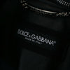 Dolce & Gabbana Black Polyester Hooded Blouson Coat Jacket