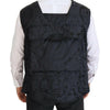 Dolce & Gabbana Black Nylon Full Zip Sleeveless Jacket