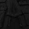 Dolce & Gabbana Black Nylon Full Zip Sleeveless Jacket