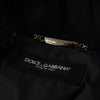 Dolce & Gabbana Black Nylon Hooded Parka Coat Winter Jacket