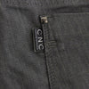 Costume National Gray Cotton Blend Slim Fit Jeans