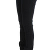 Costume National – Schwarze Slim-Fit-Jeans aus Baumwolle