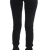 Costume National – Schwarze Slim-Fit-Jeans aus Baumwolle