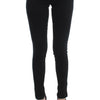 Costume National – Schwarze Slim-Fit-Jeans aus Baumwolle