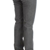 Costume National Gray Cotton Regular Fit Denim Jeans