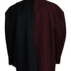 Dolce & Gabbana Bordeaux Polyester Double Breasted Jacket