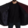 Dolce & Gabbana Bordeaux Polyester Double Breasted Jacket