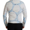 Dolce & Gabbana White Cotton Logo Embroidery Denim Jacket