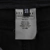 Costume National Black Cotton Capri Cropped Denim Jeans