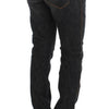Ermanno Scervino Gray Cotton Slim Fit Denim Jeans