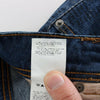 John Galliano Blue Wash Cotton Blend Slim Fit Bootcut Jeans