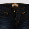 John Galliano Blue Wash Cotton Slim Fit Jeans