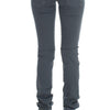 Jean slim italien John Galliano élégant en bleu chic