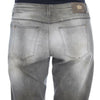 Ermanno Scervino Gray Cotton Blend Loose Fit Boyfriend Jeans