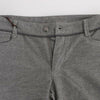 Ermanno Scervino Gray Cotton Straight Fit Casual Pants