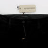 Ermanno Scervino Black Viscose Blend Velvet Slim Fit Pants