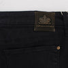 Ermanno Scervino Blue Cotton Blend Casual Fit Pants