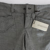 Ermanno Scervino Black White Checkered Cotton Casual Pants