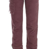 Ermanno Scervino Pantalon cargo court capri bordeaux chic