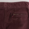 Ermanno Scervino Pantalon cargo court capri bordeaux chic