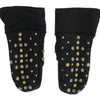 Dolce & Gabbana Gray Wool Shearling Studded Gloves