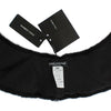 Dolce & Gabbana Black Mink Fur Shoulder Collar Scarf