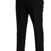 Dolce & Gabbana Black Polyester Formal 2 Piece MARTINI Suit