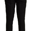 Dolce & Gabbana Black Polyester Formal 2 Piece MARTINI Suit