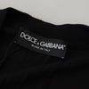 Dolce &amp; Gabbana Élégant cardigan boutonné en laine noir