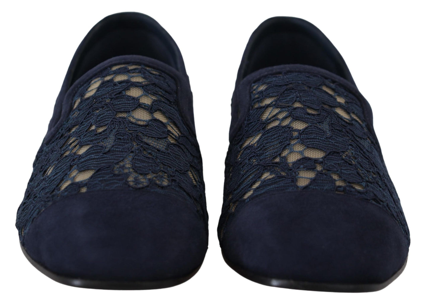 Mocassins plats bleus élégants Dolce &amp; Gabbana - Chic d'été