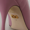 Escarpins en cuir Dolce &amp; Gabbana Devotion en rose
