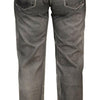 Dolce & Gabbana Grey Washed High Waist Denim Pants Cotton Jeans