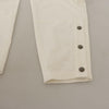 Dolce & Gabbana White High Waist Tapered Women Cotton Pants