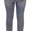 Dolce & Gabbana Blue Cotton Stretch Skinny Low Waist Denim Jeans