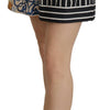 Dolce & Gabbana Multicolor Stripes Majolica Bermuda Shorts